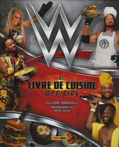 WWE: Le livre de cuisine officiel (9782809480757-front-cover)