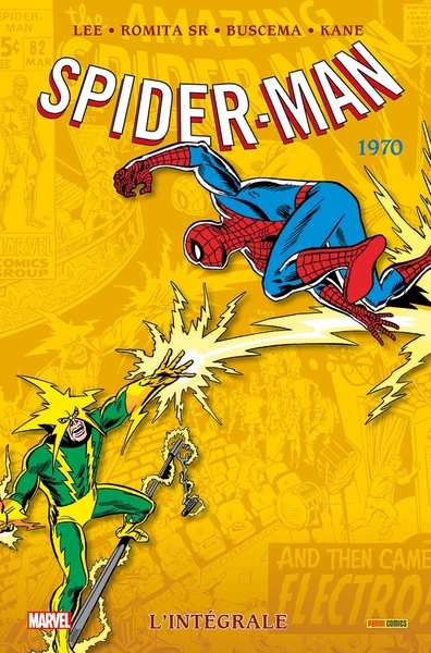 Amazing Spider-Man: L'intégrale 1970 (T08) (9782809487114-front-cover)