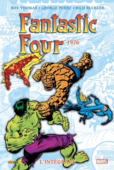 Fantastic Four: L'intégrale 1976 (T15) (9782809478303-front-cover)