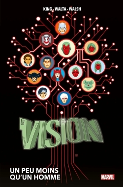 La Vision : Un peu moins qu'un homme (9782809483857-front-cover)