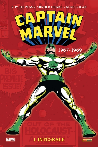 Captain Marvel: L'intégrale 1967-1969 (T01) (9782809476262-front-cover)