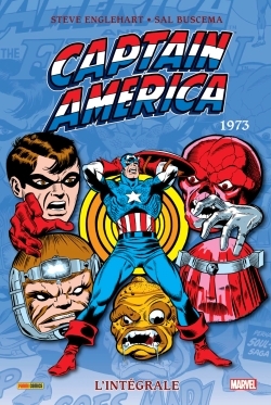 Captain America: L'intégrale 1973 (T07) (9782809460056-front-cover)