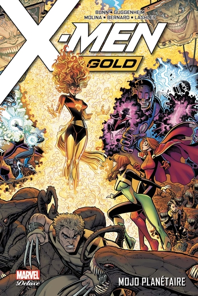 X-Men Gold T02: Mojo planétaire (9782809487428-front-cover)