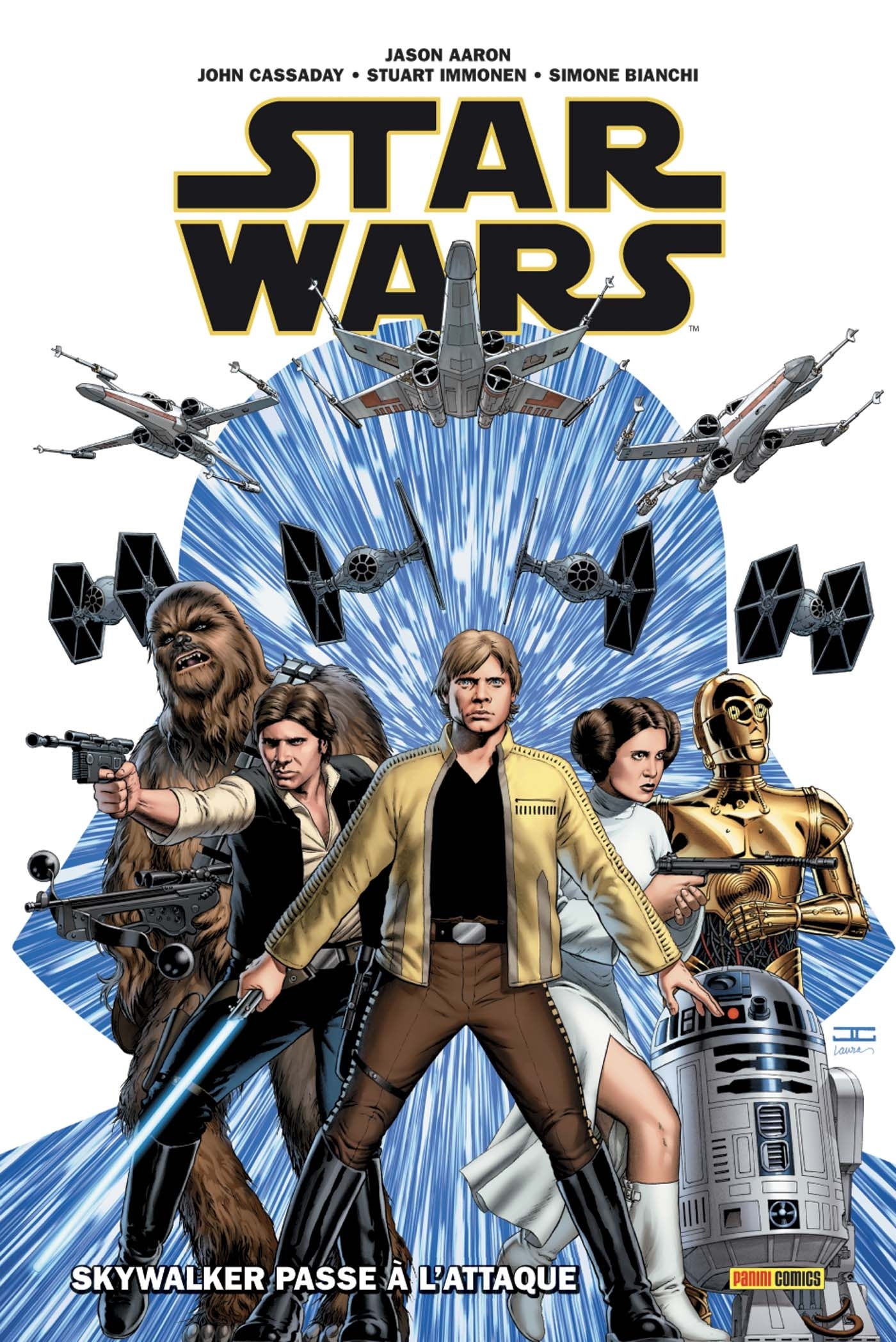 Star Wars T01: Skywalker passe à l'attaque (9782809494181-front-cover)