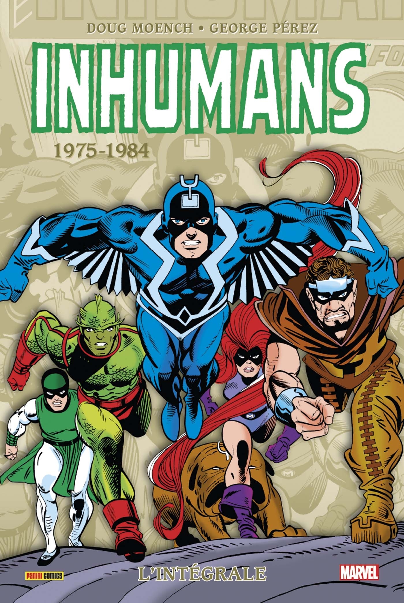 Inhumans: L'intégrale 1975-1984 (T02) (9782809470406-front-cover)