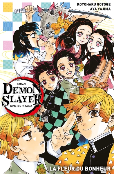 Demon Slayer Roman N°01 : La fleur du bonheur (9782809496994-front-cover)