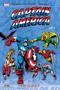 Captain America: L'intégrale 1972 (T06) (9782809454673-front-cover)