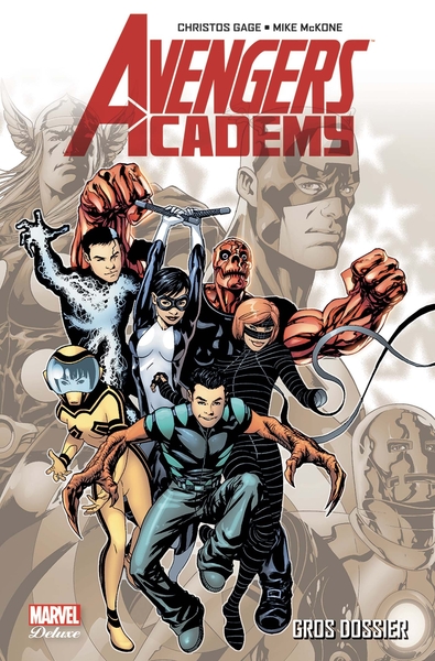 Avengers Academy T01 : Gros dossier (9782809477009-front-cover)