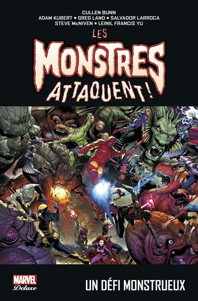 Les monstres attaquent T01 un défi monstrueux (9782809475920-front-cover)