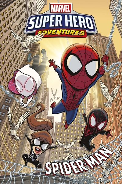 Marvel Super Hero Adventures : Spider-Man (9782809493139-front-cover)