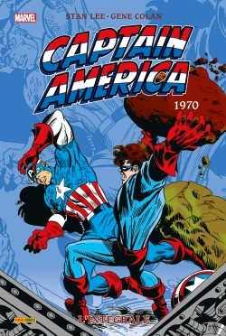 Captain America: L'intégrale 1970 (T04) (9782809436730-front-cover)