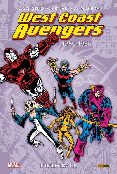 West Coast Avengers: L'intégrale 1984-1986 (T01) (9782809477375-front-cover)
