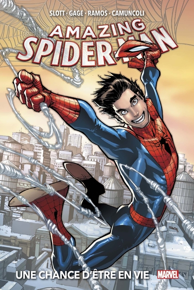 Amazing Spider-Man T01 : Une chance d'être en vie (9782809488111-front-cover)