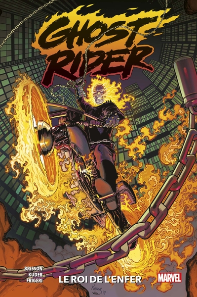 Ghost Rider T01 : Le roi de l'Enfer (9782809489545-front-cover)