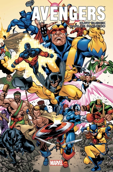 Avengers Forever par Busiek-Pacheco (9782809477047-front-cover)