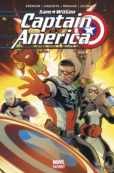 Captain America : Sam Wilson T04 (9782809476767-front-cover)
