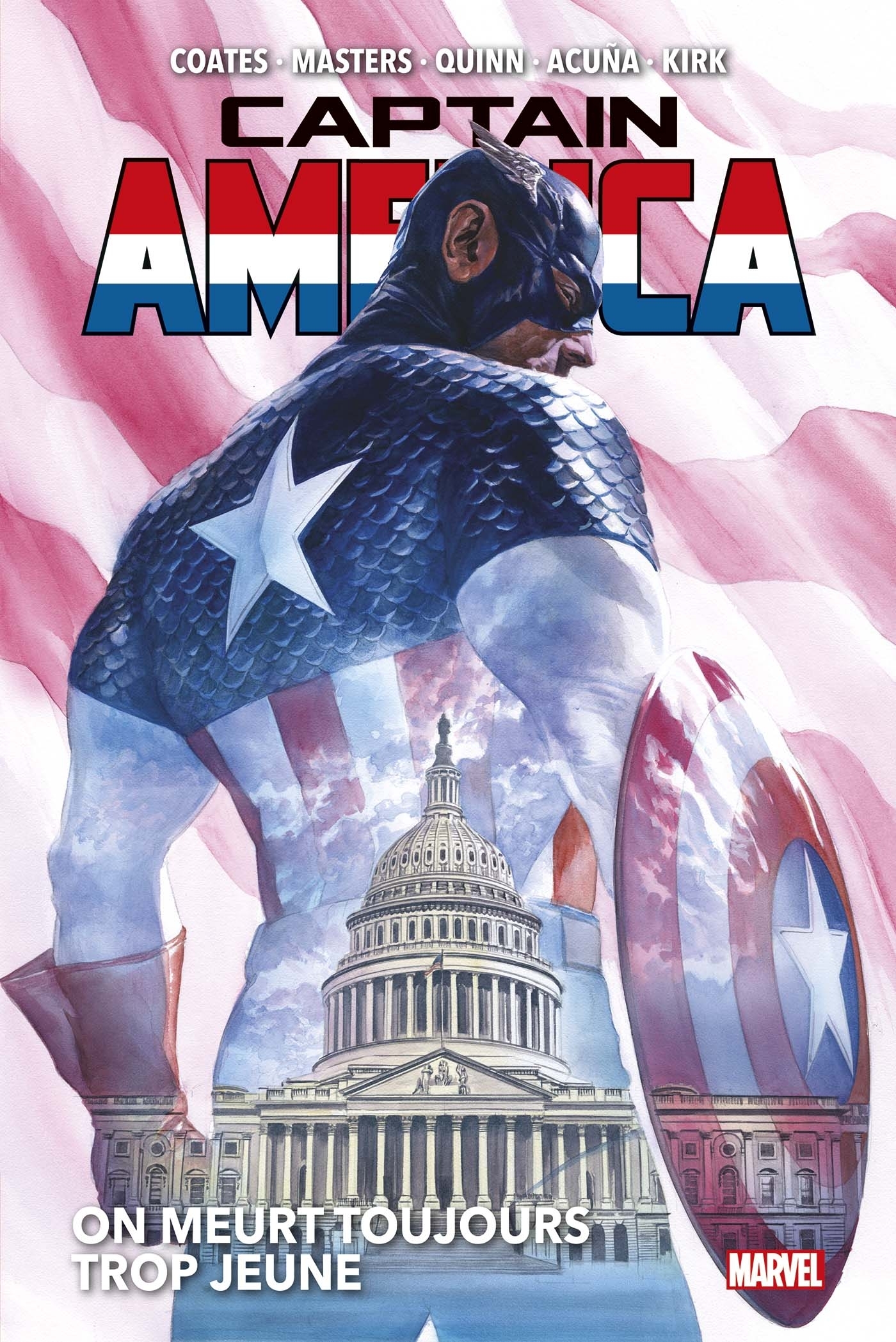 Captain America T02 (Fresh start) : On meurt toujours trop jeune (9782809499889-front-cover)