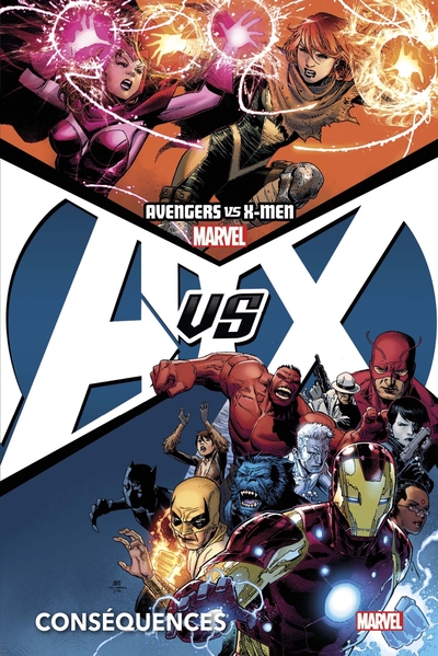 Avengers vs X-Men T02 : Conséquences (9782809484328-front-cover)
