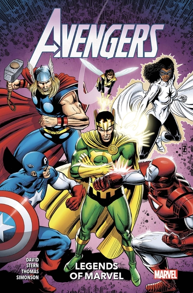 Avengers : Legends of Marvel (9782809486735-front-cover)