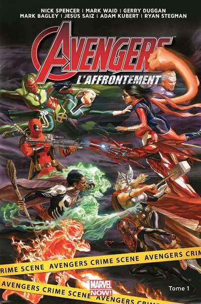 Avengers : L'affrontement T01 (9782809468366-front-cover)