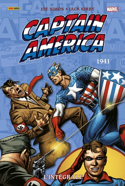 Captain America Comics: L'intégrale 1941 (T01), (Tome 1) (9782809494921-front-cover)