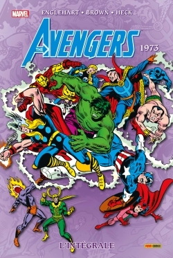 Avengers: L'intégrale 1973 (T10) (9782809448061-front-cover)