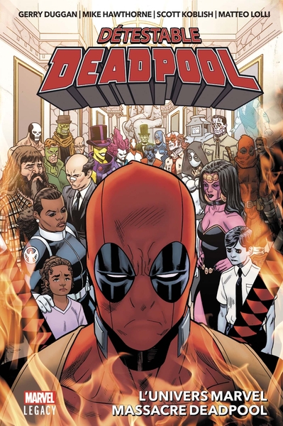 Détestable Deadpool T03 : L'univers Marvel massacre Deadpool (9782809479539-front-cover)