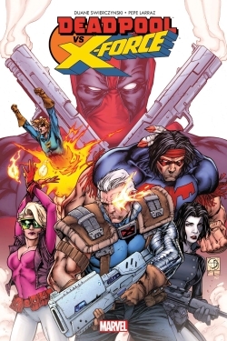 Deadpool vs X-Force (9782809463309-front-cover)
