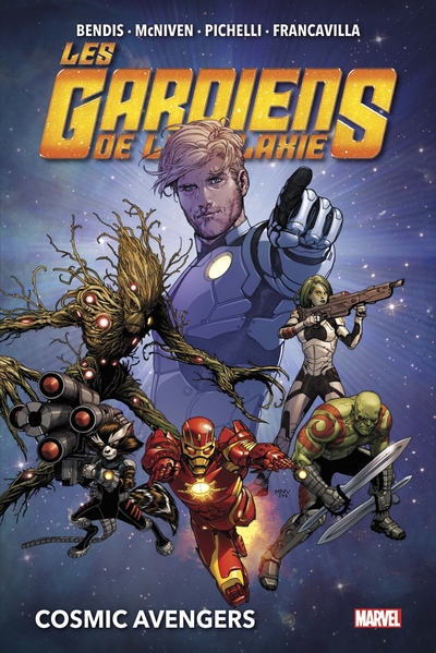 Les Gardiens de la Galaxie T01 : Cosmic Avengers (9782809488081-front-cover)