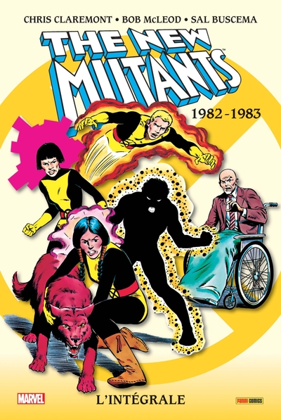Les Nouveaux Mutants: L'intégrale 1982-1983 (T01) (9782809468830-front-cover)