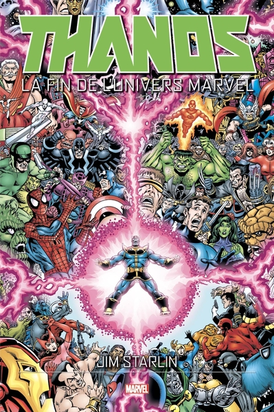Thanos: la fin de l'univers Marvel (9782809477979-front-cover)