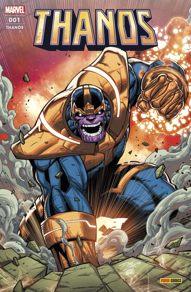 Thanos (fresh start) N°1 (9782809482294-front-cover)
