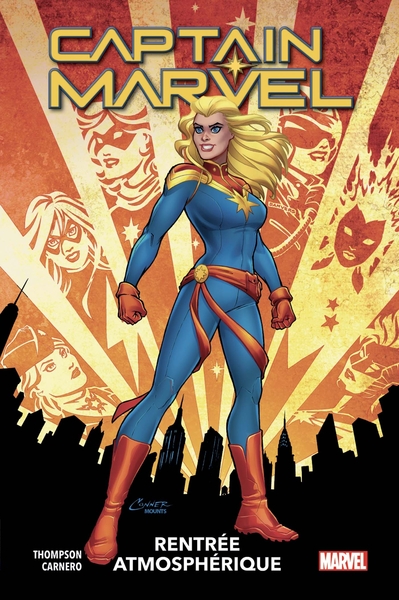 Captain Marvel T01: Rentrée Atmosphérique (9782809482195-front-cover)