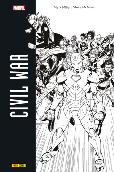 Civil War (Ed. N&B) (9782809476699-front-cover)