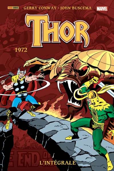 Thor: L'intégrale 1972 (T14) (9782809496321-front-cover)