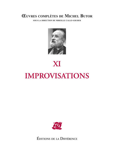 Oeuvres complètes XI improvisations (9782729119072-front-cover)