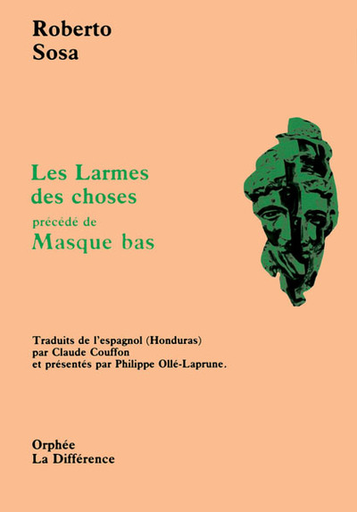 Les larmes des choses: précédé de Masque Bas (9782729105136-front-cover)