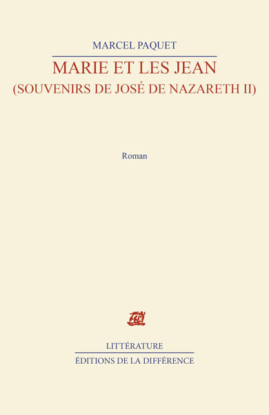 Marie et les jean. souvenirs de José de Nazareth - II (9782729117948-front-cover)