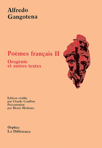 Poèmes français II Orogénie et autres textes (9782729107932-front-cover)