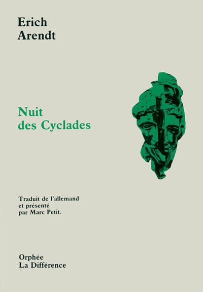 Nuit des Cyclades (9782729106348-front-cover)
