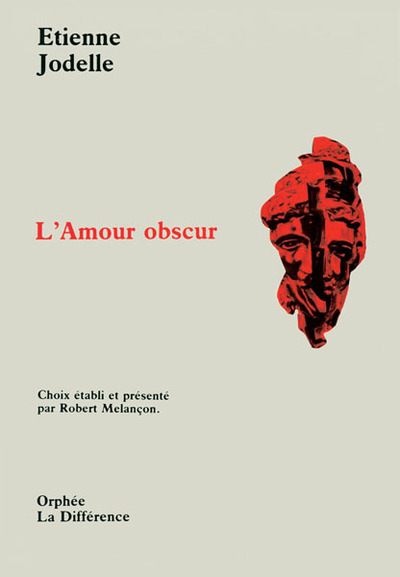 L'amour obscur - Poèmes (9782729107321-front-cover)