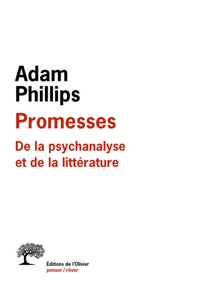 Promesses, De la psychanalyse et de la littérature (9782879297149-front-cover)