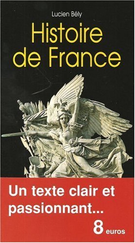 Histoire de France (9782877478427-front-cover)