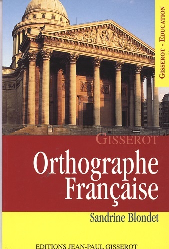 Orthographe française (9782877476676-front-cover)