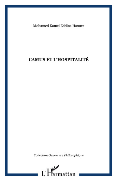 Camus et l'hospitalité (9782747545037-front-cover)