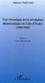 Une chronique de la révolution démocratique en Côte d'Ivoire, (1989-1995) (9782747590396-front-cover)