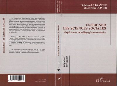 Enseigner les sciences sociales, Expériences de pédagogie universitaire (9782747560023-front-cover)