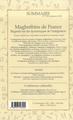 Confluences Méditerranée, Maghrébins de France, Regards sur les dynamiques de l'intégration (9782747513920-back-cover)