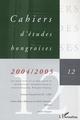 Cahiers d'Etudes hongroises et finlandaises, Les deux faces de la modernité en architecture : ornementalisme  et fonctionnalisme (9782747585194-front-cover)