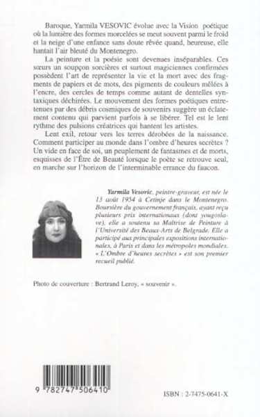 L'OMBRE D'HEURES SECRÈTES (9782747506410-back-cover)
